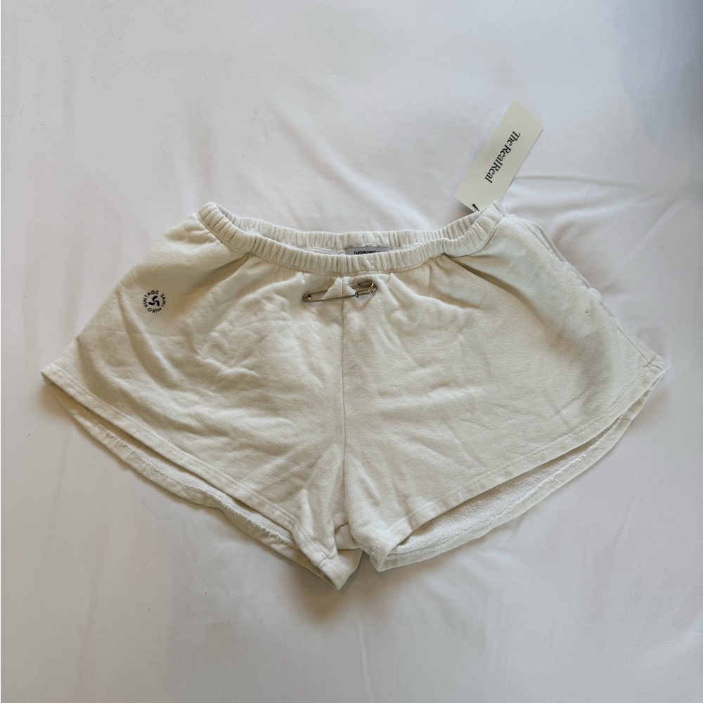 Sami Miro Vintage Cream Shorts